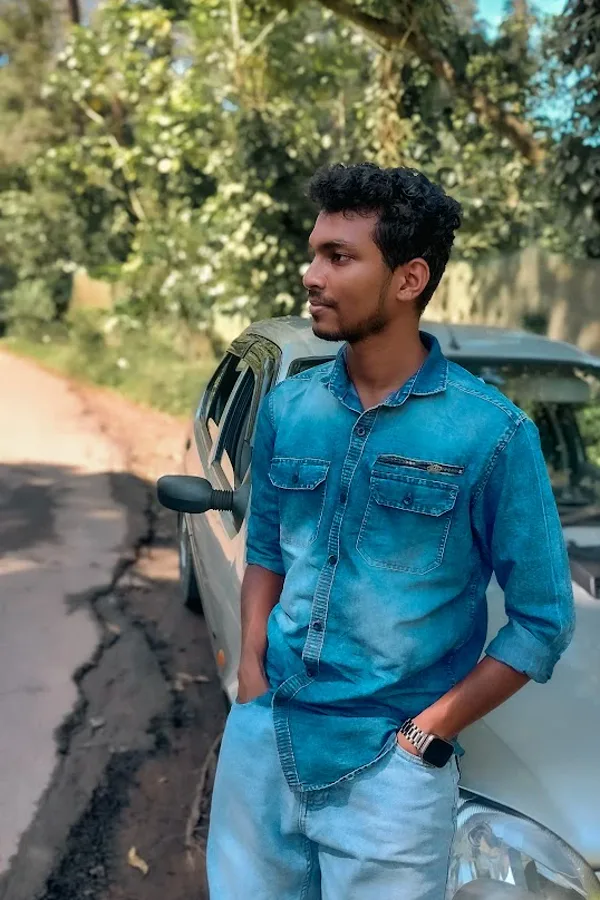 Denim day by the roadside